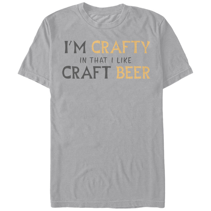 fifth sun Men's Lost Gods I'm Crafty I Like Craft Beer T-Shirt