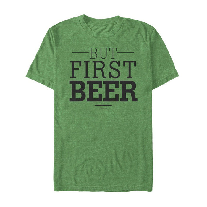 fifth sun Men's Lost Gods St. Patrick's Day First Beer T-Shirt