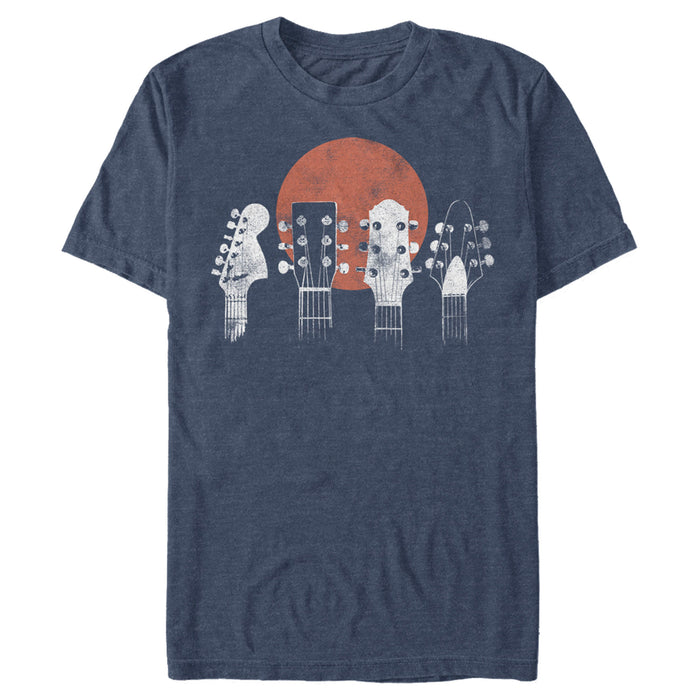 fifth sun Men's Lost Gods Vintage Guitar Heads T-Shirt