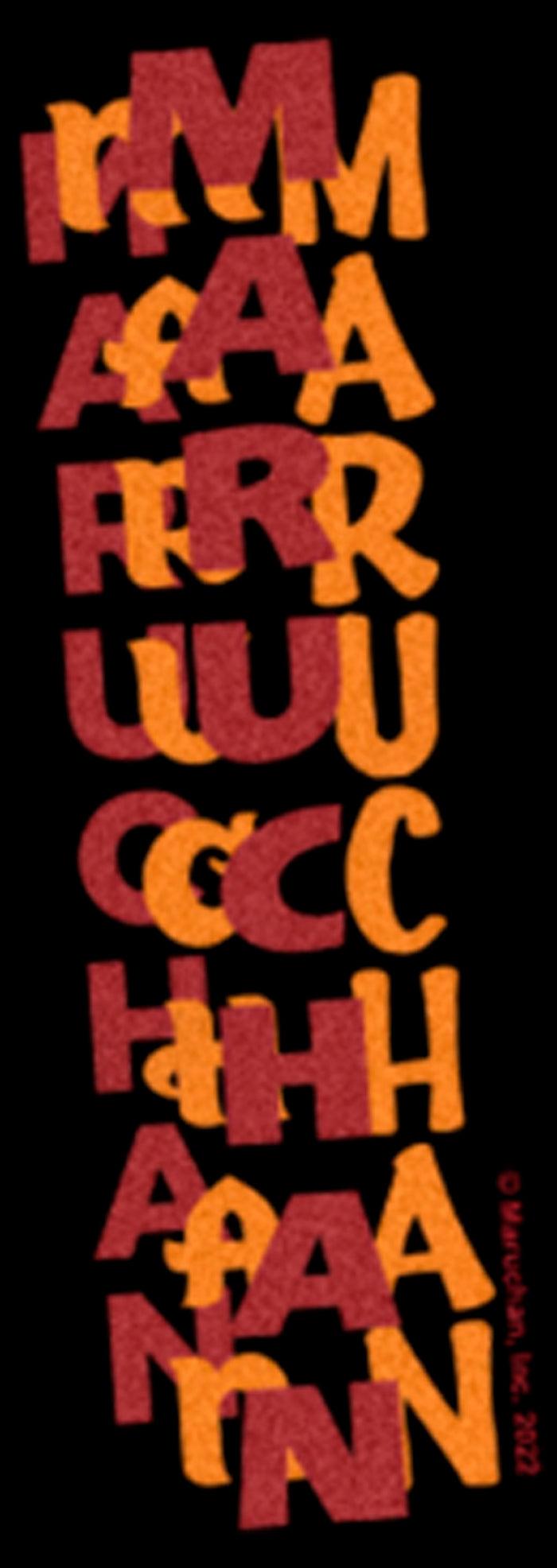 Fifth Sun Men's Maruchan Logo Letter Stack Lounge Pants