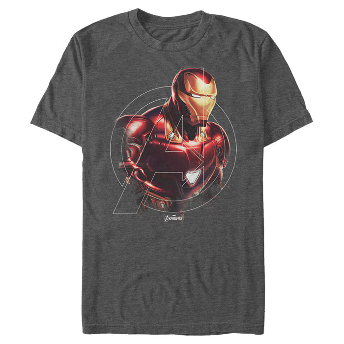 Fifth Sun Men's Marvel Avengers: Endgame Iron Man Portrait T-Shirt