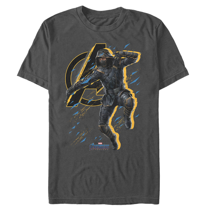 fifth sun Men's Marvel Avengers: Endgame Ronin Paint Splatter T-Shirt