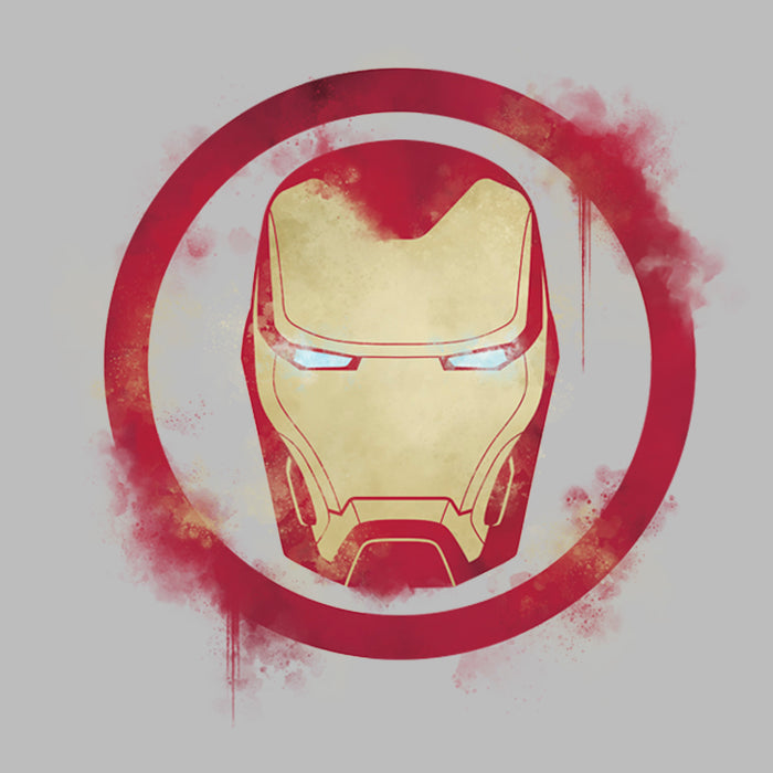 Fifth Sun Men's Marvel Avengers: Endgame Smudged Iron Man T-Shirt
