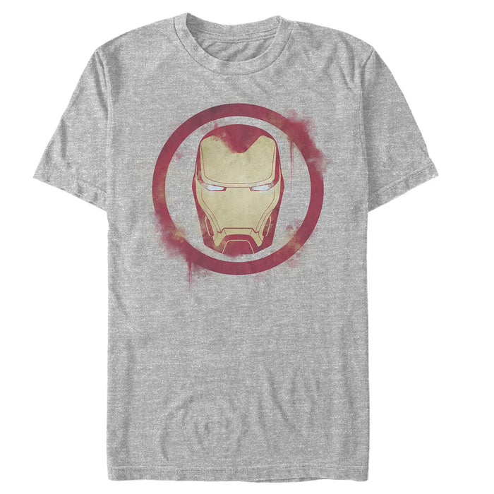 Fifth Sun Men's Marvel Avengers: Endgame Smudged Iron Man T-Shirt