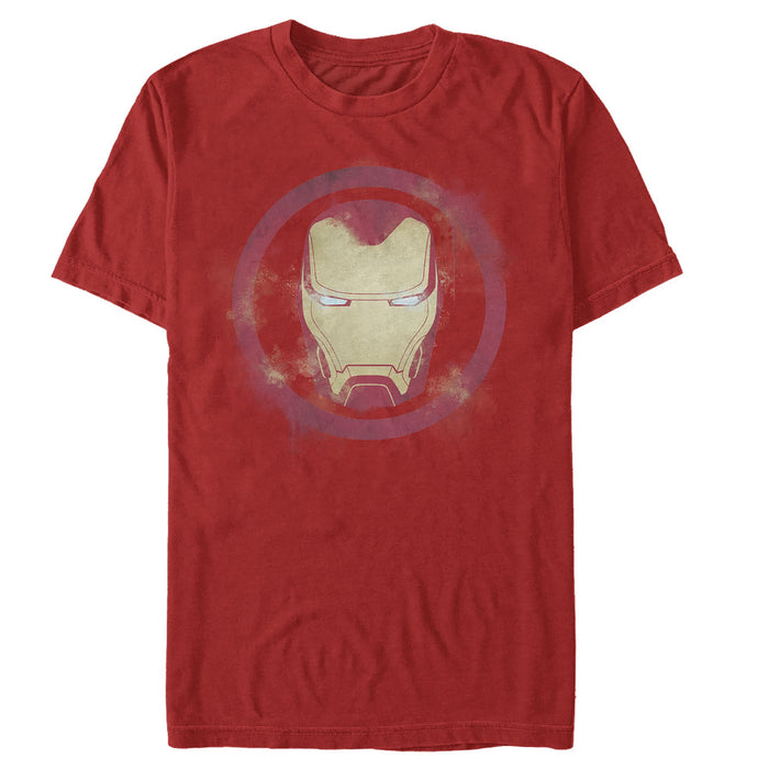 fifth sun Men's Marvel Avengers: Endgame Smudged Iron Man T-Shirt