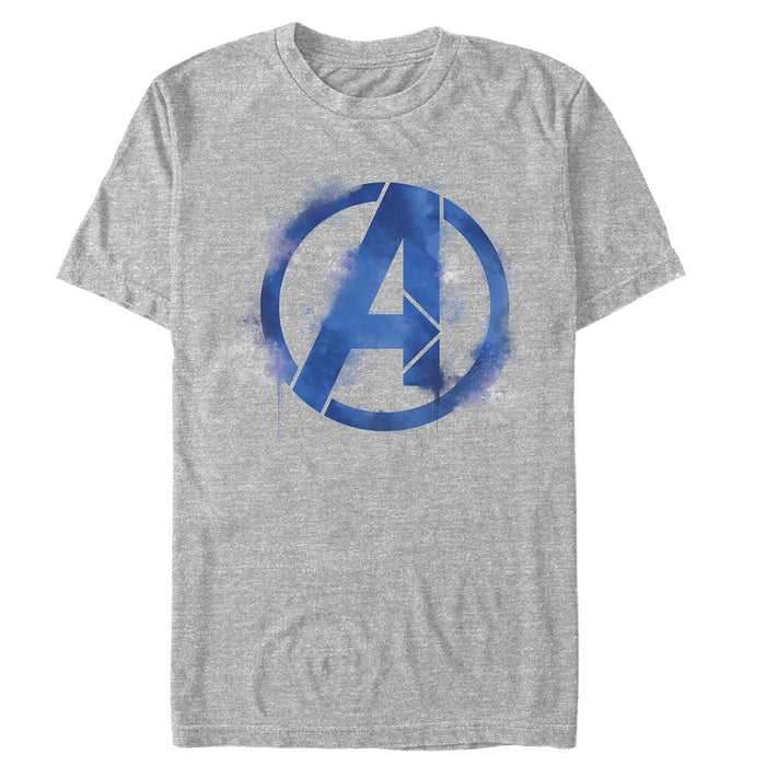 Fifth Sun Men's Marvel Avengers: Endgame Smudged Logo T-Shirt