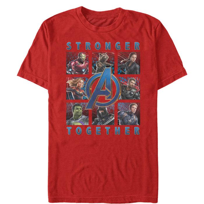 fifth sun Men's Marvel Avengers: Endgame Stronger Together T-Shirt
