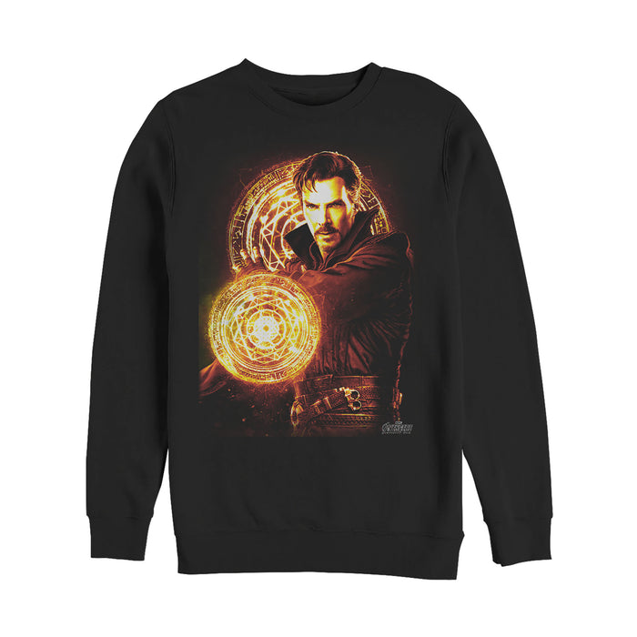 fifth sun Men's Marvel Avengers: Infinity War Doctor Strange Sweatshirt