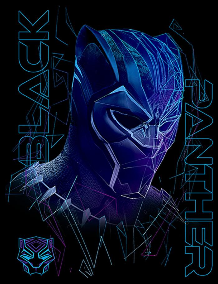 Fifth Sun Men's Marvel Black Panther 2018 3D Pattern Pull Over Hoodie