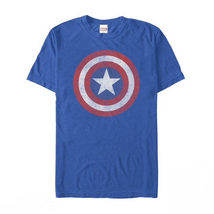 fifth sun Men's Marvel Captain America Classic Shield T-Shirt