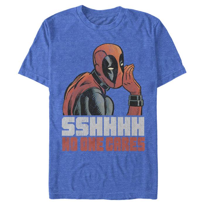 Fifth Sun Men's Marvel Deadpool No One Cares T-Shirt