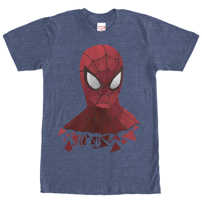 fifth sun Men's Marvel Geometric Spider-Man T-Shirt