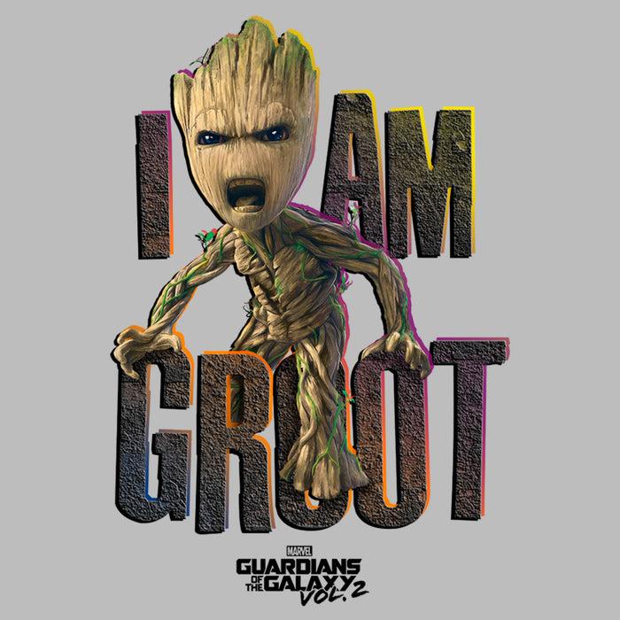 Fifth Sun Men's Marvel Guardians Of Galaxy Vol. 2 Groot Growl T-Shirt