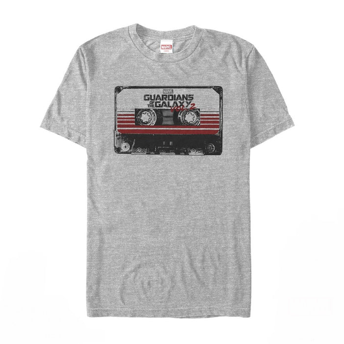 fifth sun Men's Marvel Guardians of the Galaxy Vol. 2 Cassette T-Shirt