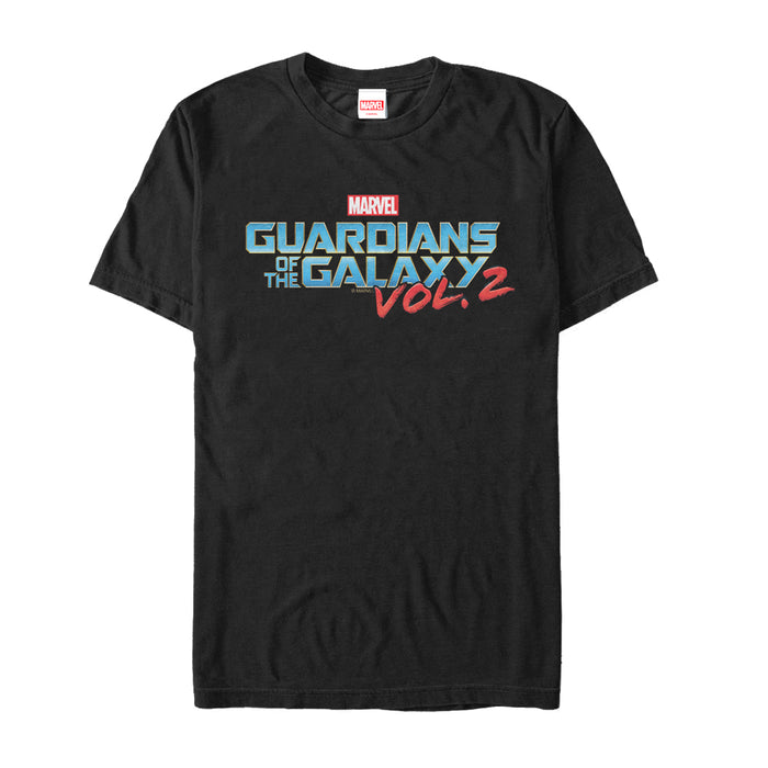 fifth sun Men's Marvel Guardians of the Galaxy Vol. 2 Logo T-Shirt