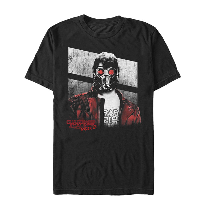 fifth sun Men's Marvel Guardians of the Galaxy Vol. 2 Star-Lord Line T-Shirt