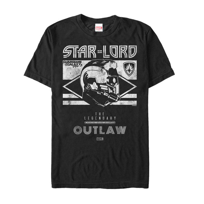 fifth sun Men's Marvel Guardians of the Galaxy Vol. 2 Star-Lord Legend T-Shirt