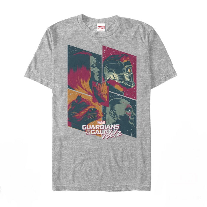 fifth sun Men's Marvel Guardians of the Galaxy Vol. 2 Team Five T-Shirt