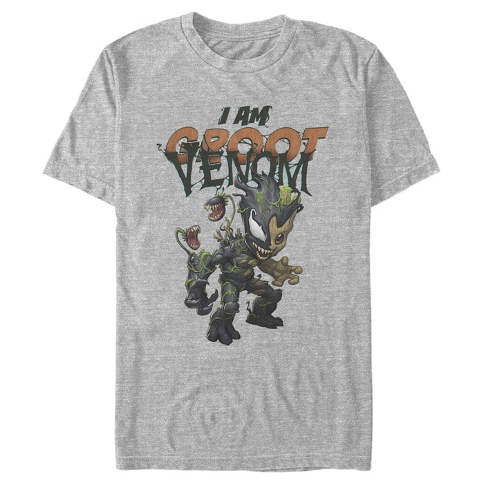 fifth sun Men's Marvel I Am Groot Infected Venom T-Shirt