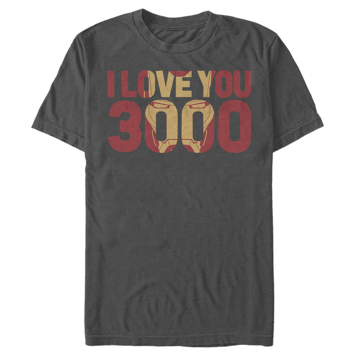 Fifth Sun Men's Marvel Iron Man Forever Love 3000 T-Shirt