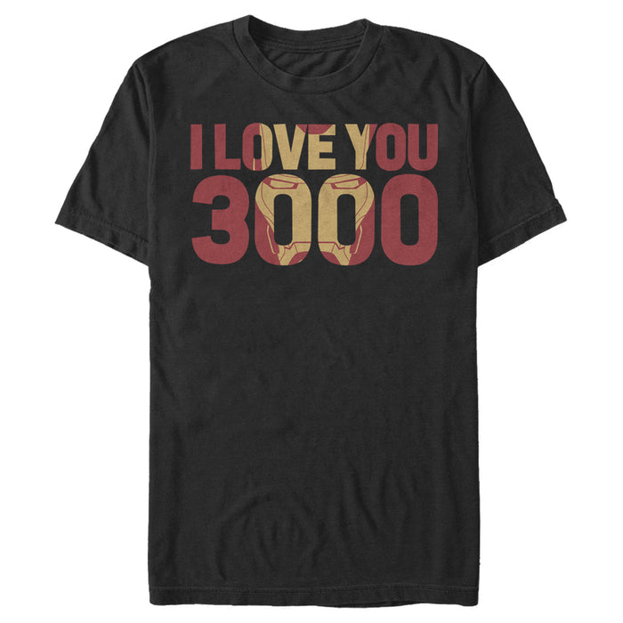 fifth sun Men's Marvel Iron Man Forever Love 3000 T-Shirt