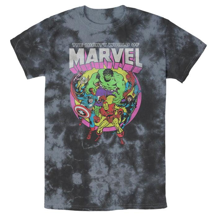 Fifth Sun Men's Marvel Mighty World Of Avengers T-Shirt
