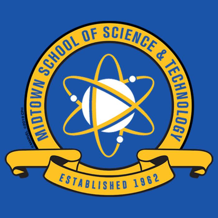 Fifth Sun Men's Marvel Spider-Man: Homecoming Midtown School Crest Sweatshirt