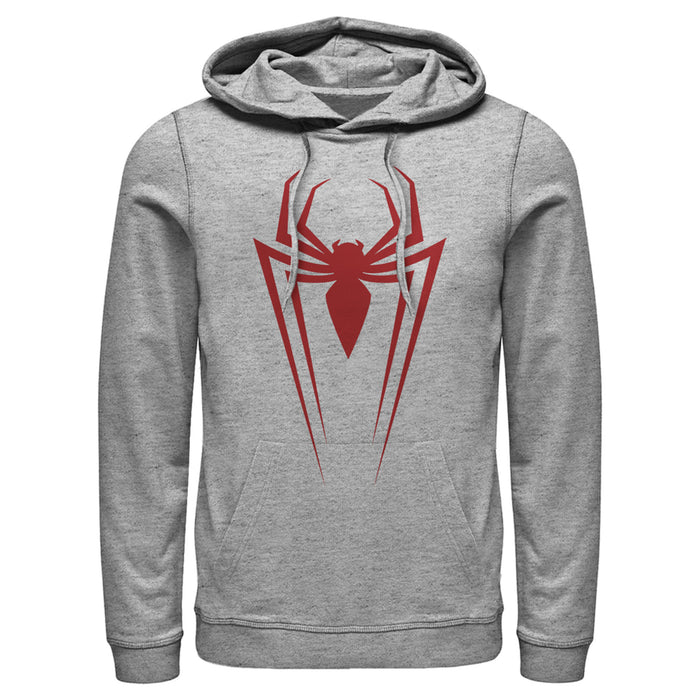 Fifth Sun Men's Marvel Spider-Man Icon Badge Pull Over Hoodie
