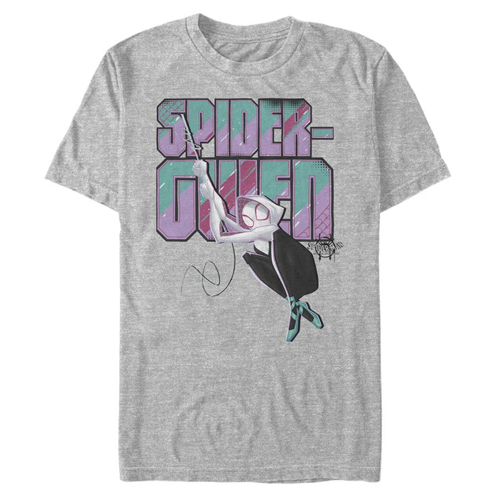 fifth sun Men's Marvel Spider-Man: Into the Spider-Verse Spider-Gwen Swing T-Shirt