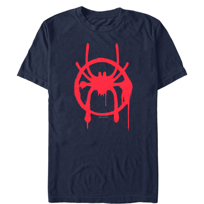 Fifth Sun Men's Marvel Spider-Man: Into The Spider-Verse Symbol T-Shirt
