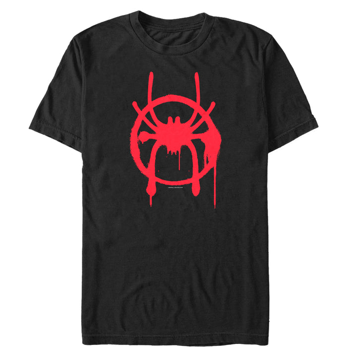 fifth sun Men's Marvel Spider-Man: Into the Spider-Verse Symbol T-Shirt