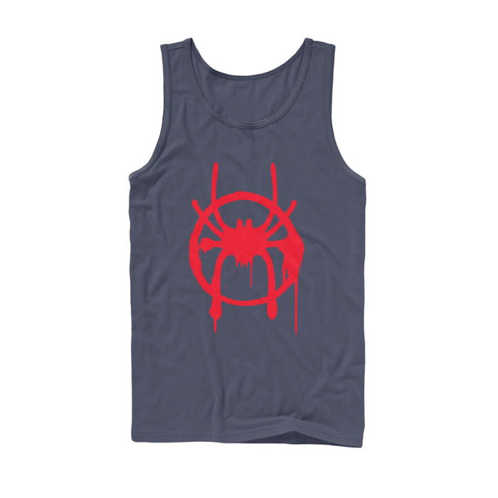 fifth sun Men's Marvel Spider-Man: Into the Spider-Verse Symbol Tank Top