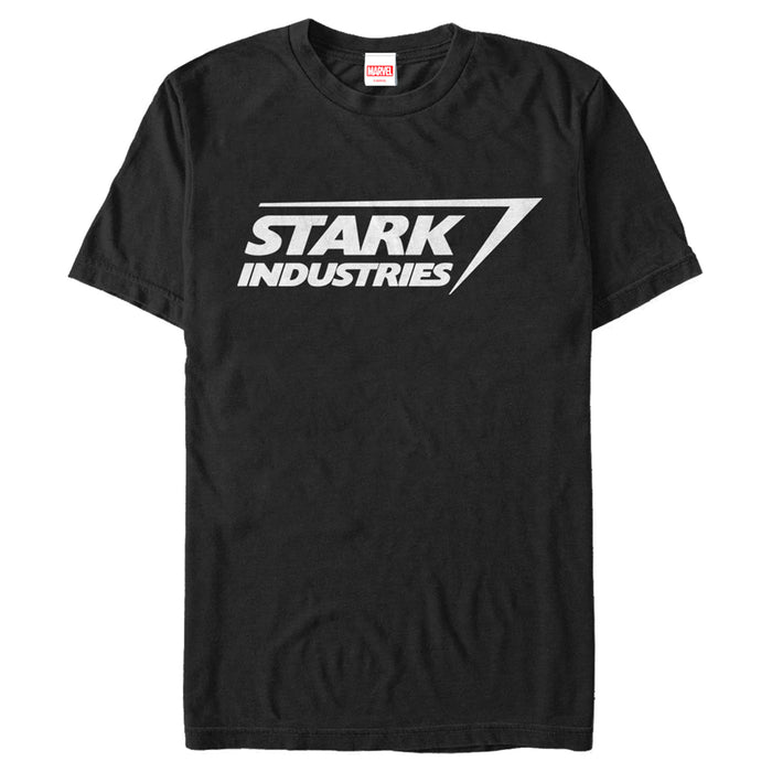 Fifth Sun Men's Marvel Stark Industries Iron Man Logo T-Shirt