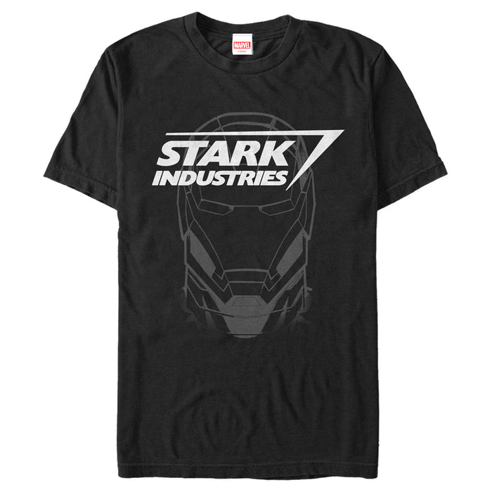 Fifth Sun Men's Marvel Stark Industries Iron Man Logo T-Shirt