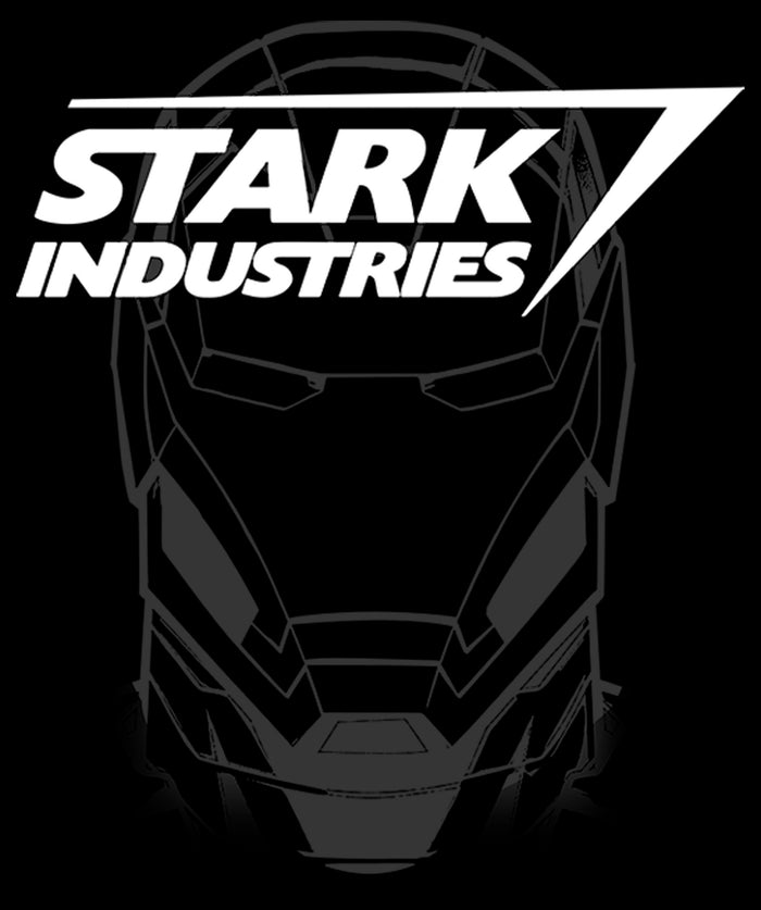Fifth Sun Men's Marvel Stark Industries Iron Man Logo T-Shirt