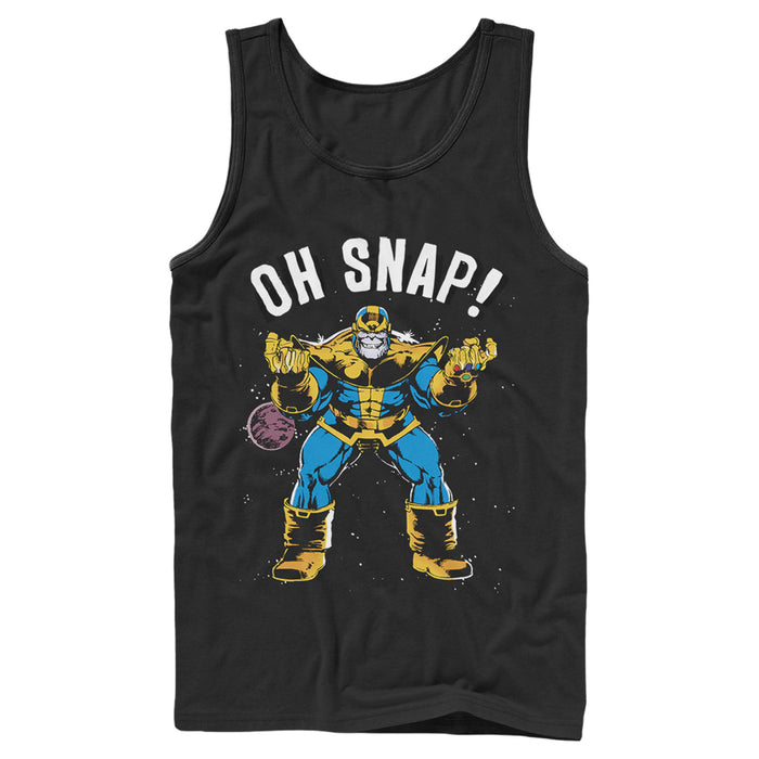 fifth sun Men's Marvel Thanos Retro Oh Snap Tank Top