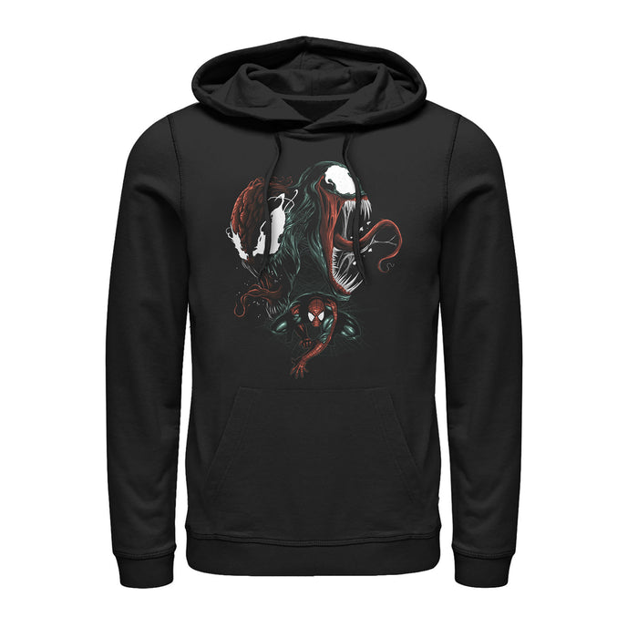 fifth sun Men's Marvel Venom Alien Symbiote Duo Pull Over Hoodie