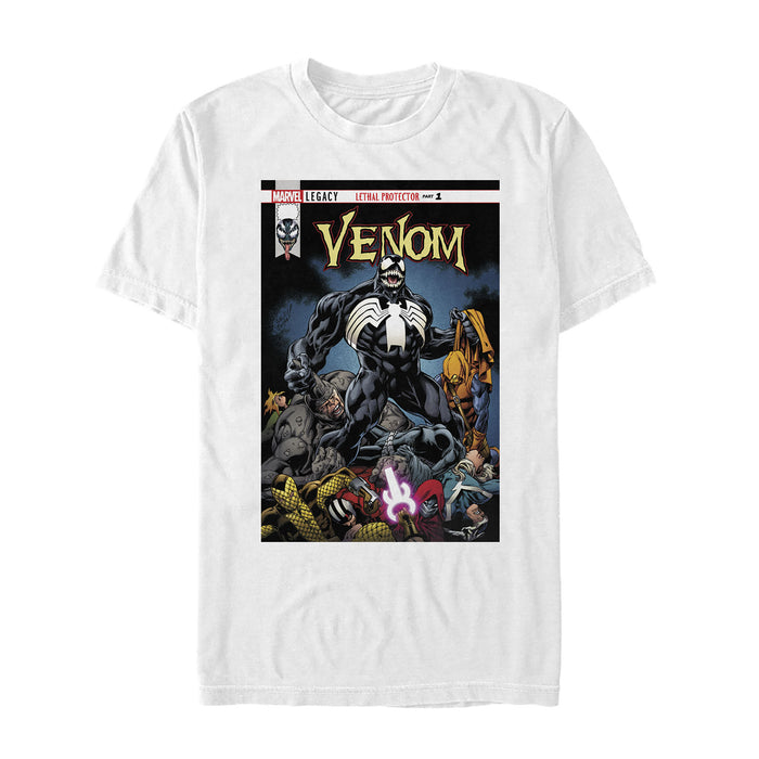 Fifth Sun Men's Marvel Venom Lethal Protector Pile T-Shirt