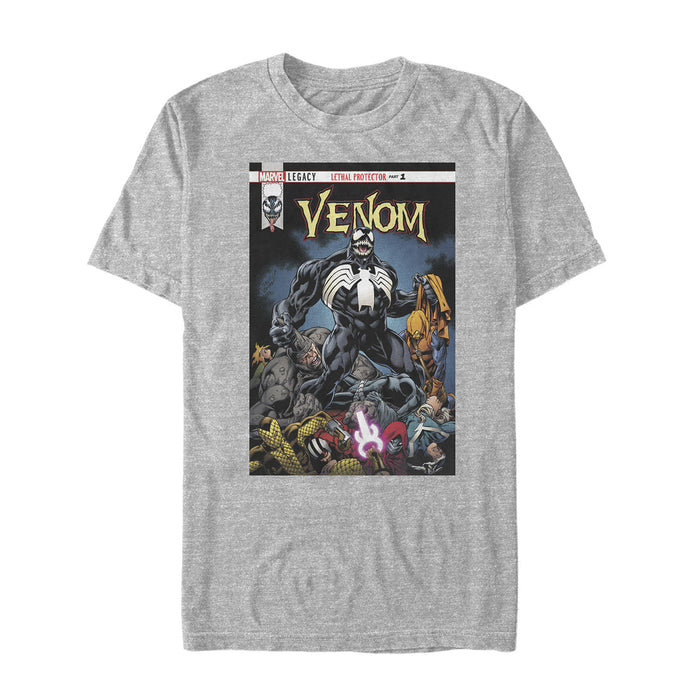 Fifth Sun Men's Marvel Venom Lethal Protector Pile T-Shirt