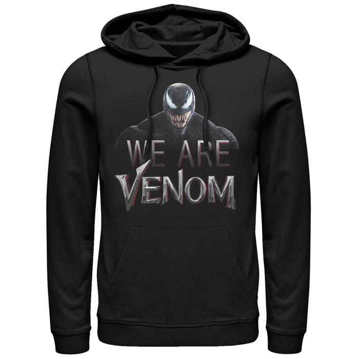 fifth sun Men's Marvel We Are Venom Film Logo Pull Over Hoodie