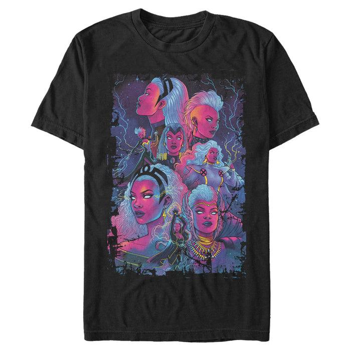 fifth sun Men's Marvel X-Men Retro Visions of Storm T-Shirt