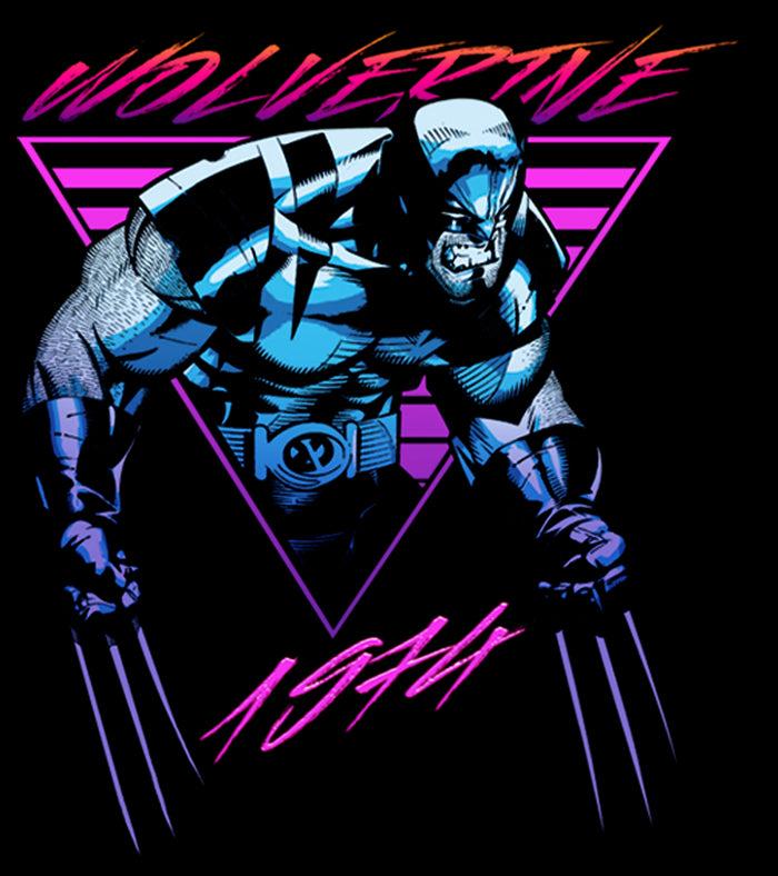 Fifth Sun Men's Marvel X-Men Retro Wolverine Pull Over Hoodie