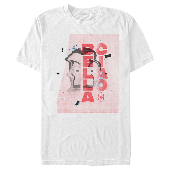 fifth sun Men's Money Heist Abstract Bella Ciao T-Shirt