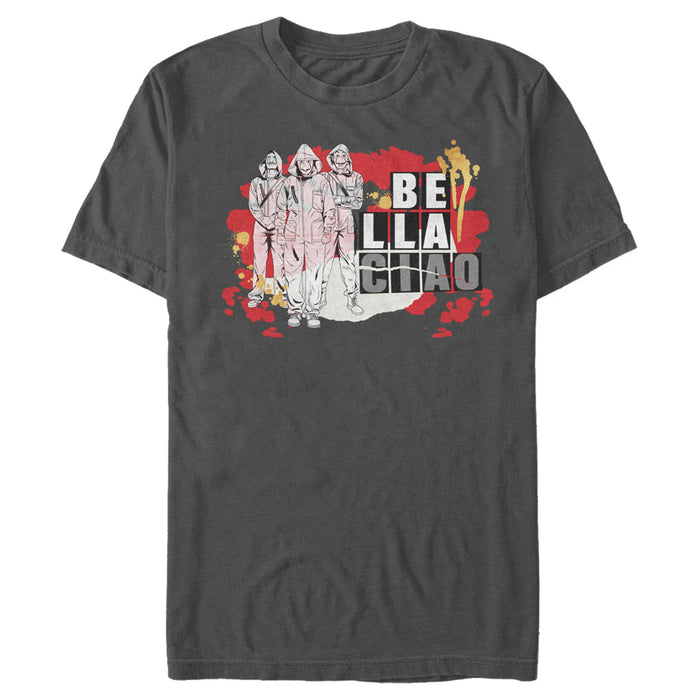 fifth sun Men's Money Heist Bella Ciao Robbery T-Shirt