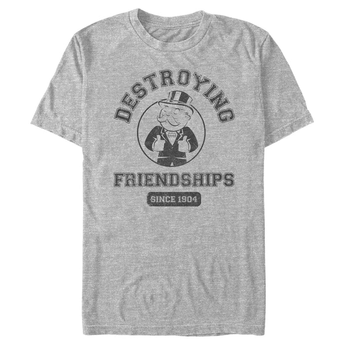 fifth sun Men's Monopoly Destroying Friendships Since 1904 T-Shirt