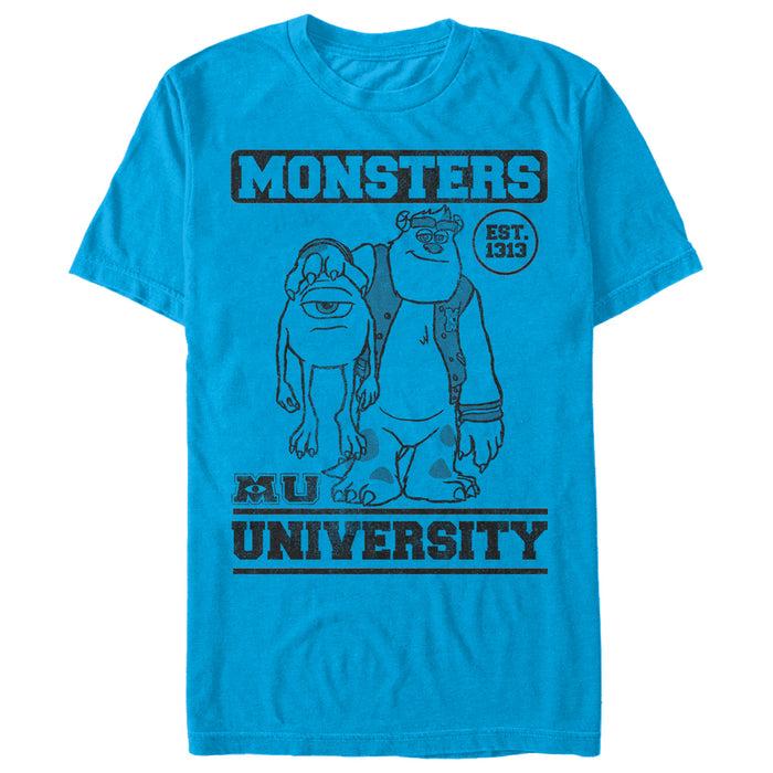 fifth sun Men's Monsters Inc College Est. 1313 T-Shirt
