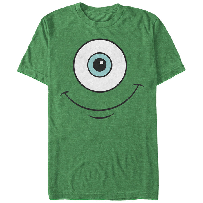 fifth sun Men's Monsters Inc Mike Wazowski Eye Smile T-Shirt