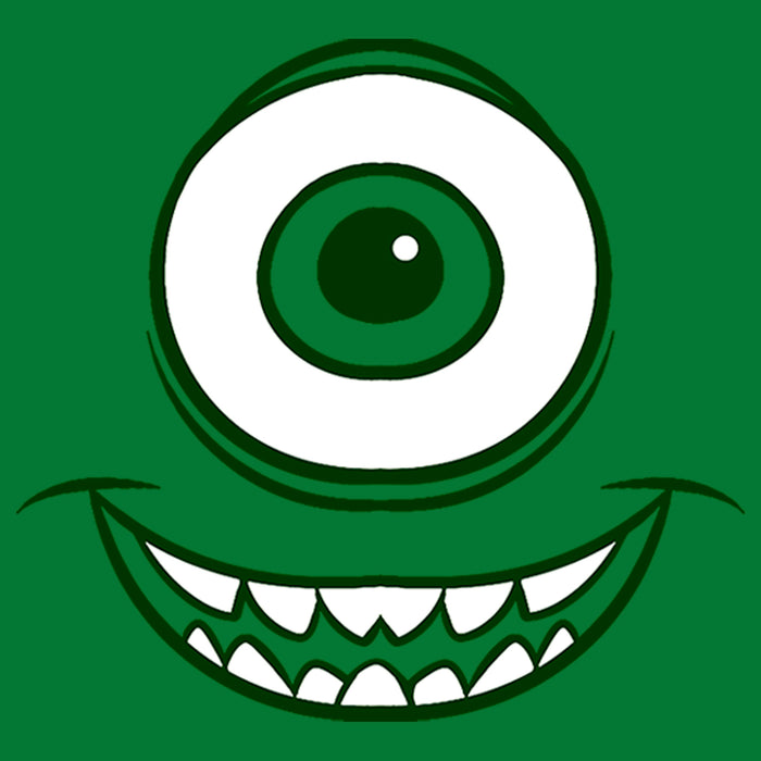 Fifth Sun Men's Monsters Inc Mike Wazowski Eye Sweatshirt