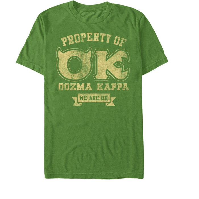 fifth sun Men's Monsters Inc Property of Oozma Kappa Fraternity T-Shirt