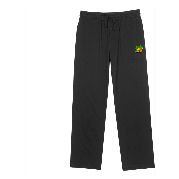 fifth sun Men's MTV Cactus Desert Logo Lounge Pants